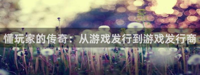 杏耀官网平台怎么样知乎：懂玩家的传奇：从游戏发行到游戏发行商